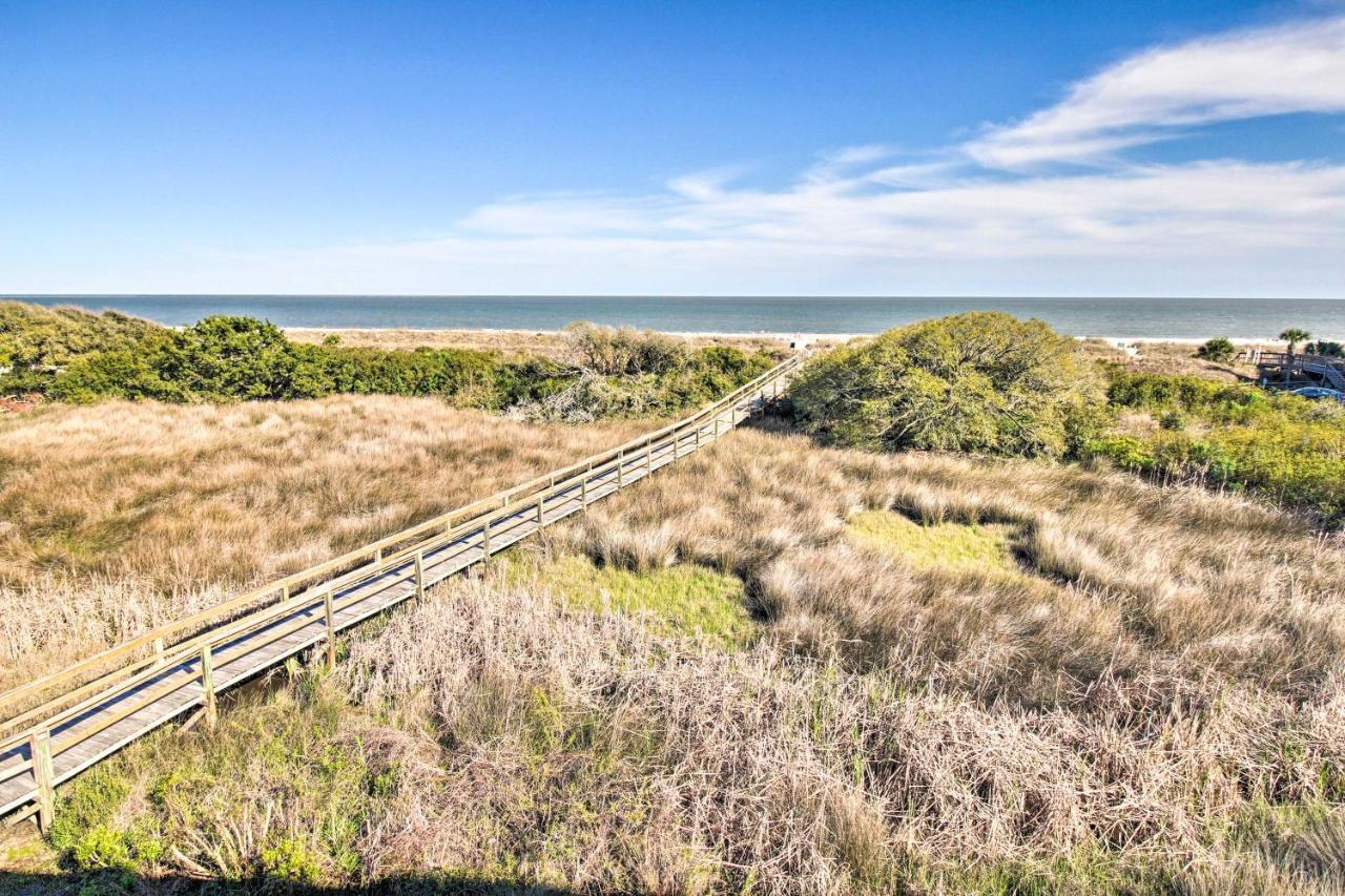 Oceanfront Condo With Beach View, Pool And Tennis! Pulau Hilton Head Luaran gambar