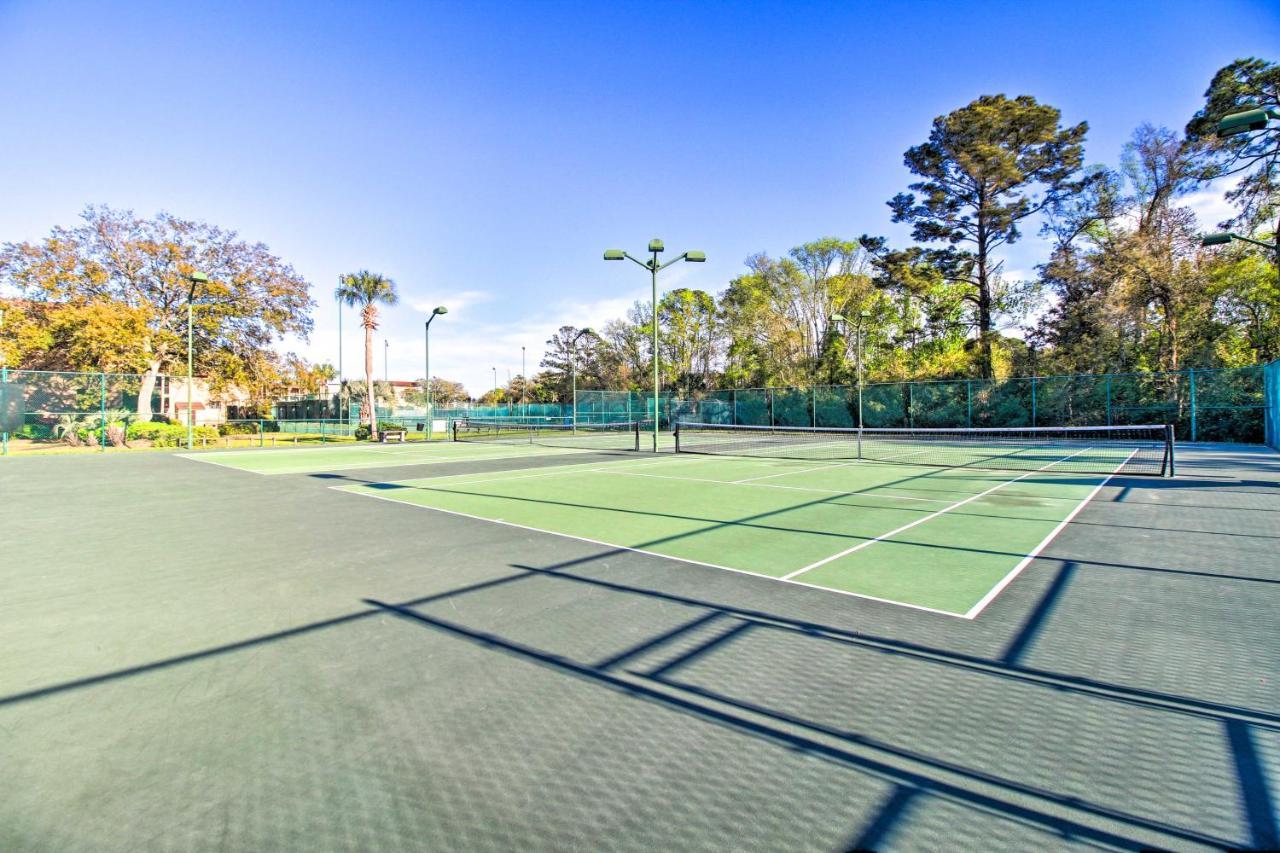 Oceanfront Condo With Beach View, Pool And Tennis! Pulau Hilton Head Luaran gambar